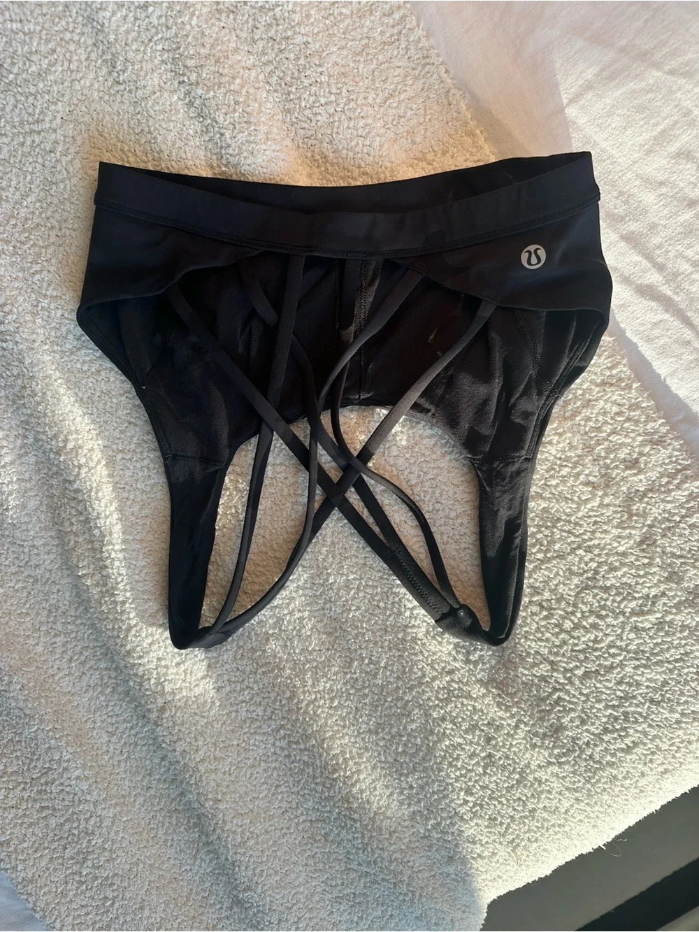 lululemon athletica Black Camo energy Sports Bra